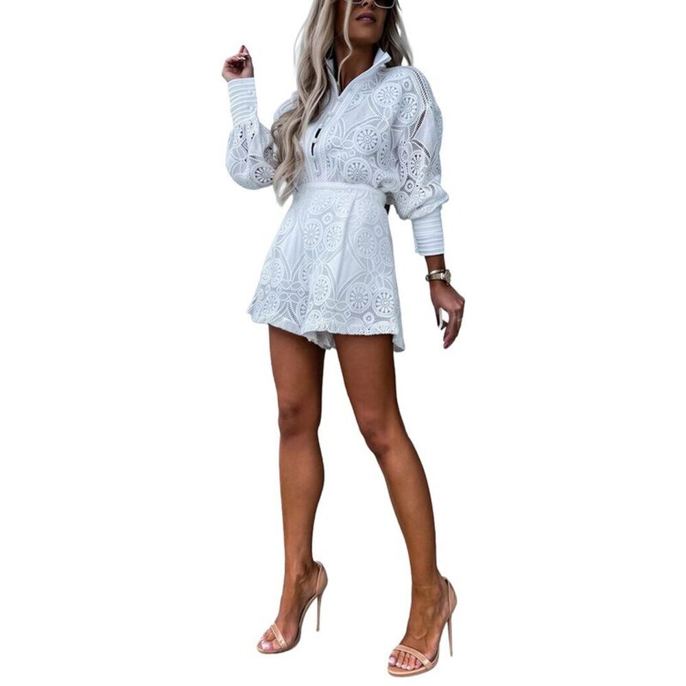 Leon Gori Womens Leon 2Pc Shirt & Short Set